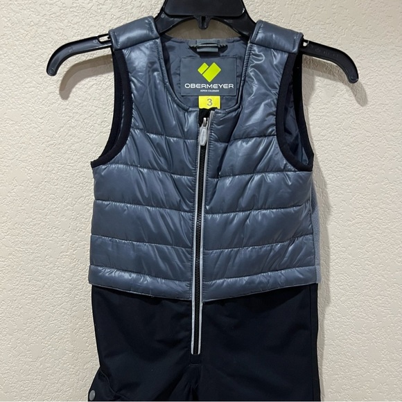 Obermeyer Chilkat Bib Pant Snow Ski I-Grow Little Boys Toddler Size 3 #65012, - Picture 3 of 16